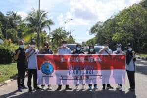 Kampanye War on Drugs melalui pembagian Sticker, Leaflet, Brosur Pada Pengendara Kendaraan Bermotor