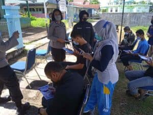 Sosialisasi Narkoba pada Masyarakat Pulau Buluh