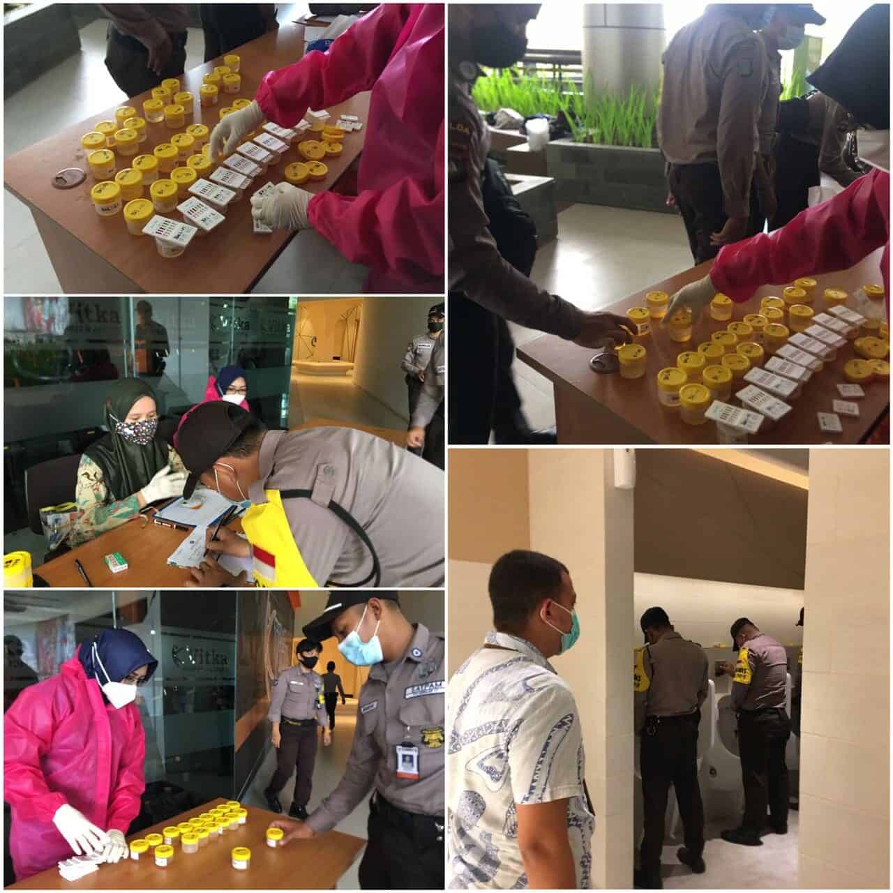 Pemberdayaan Masyarakat Melalui Test Urine di Lingkungan Swasta