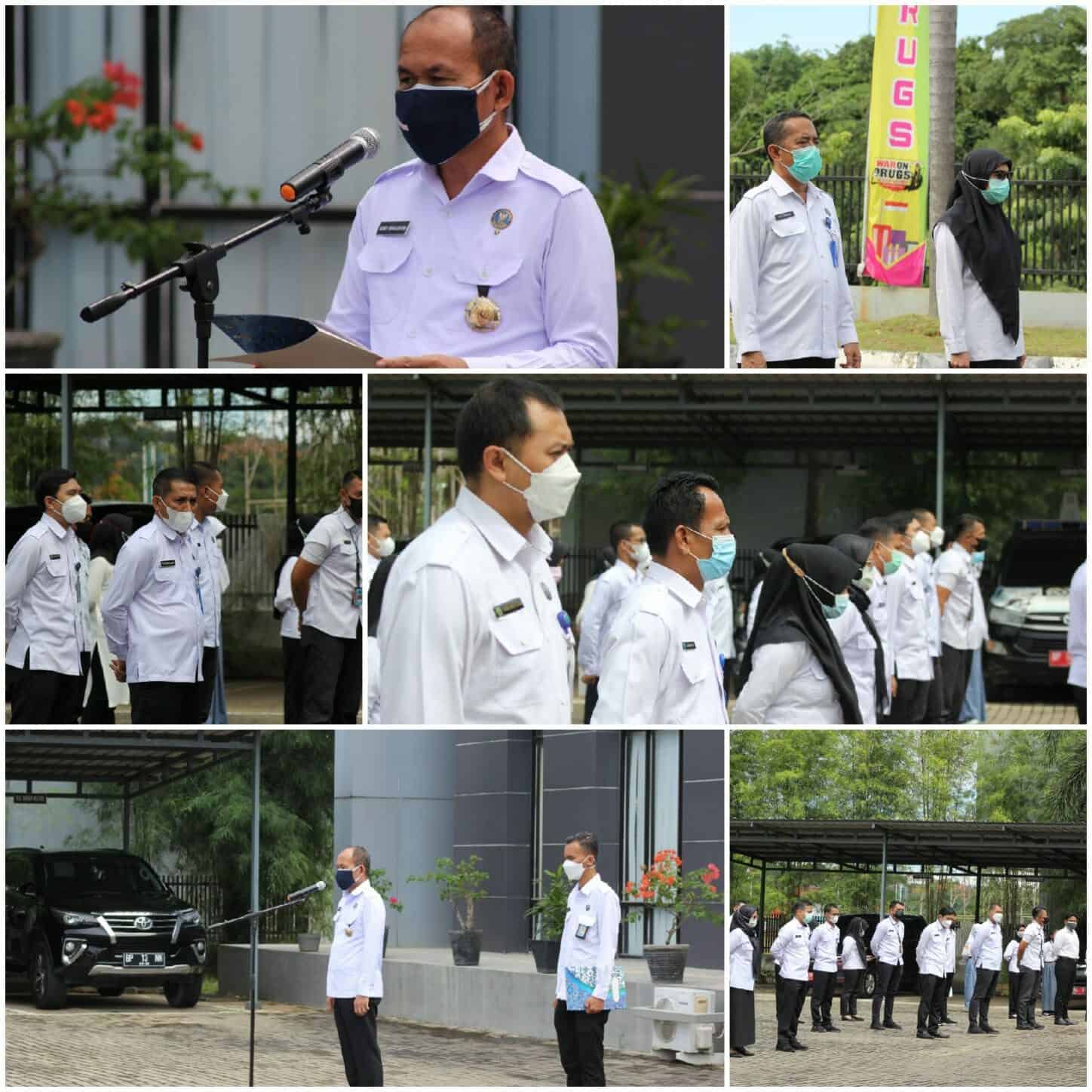 Pelaksanaan Apel Pagi Pelaksanaan Apel Pagi