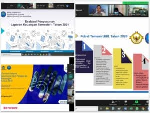 Rapat Monitoring dan Evaluasi Hasil Konsolidasi Laporan Keuangan BNN Semester I TA 2021 Rapat Monitoring dan Evaluasi Hasil Konsolidasi Laporan Keuangan BNN Semester I TA 2021