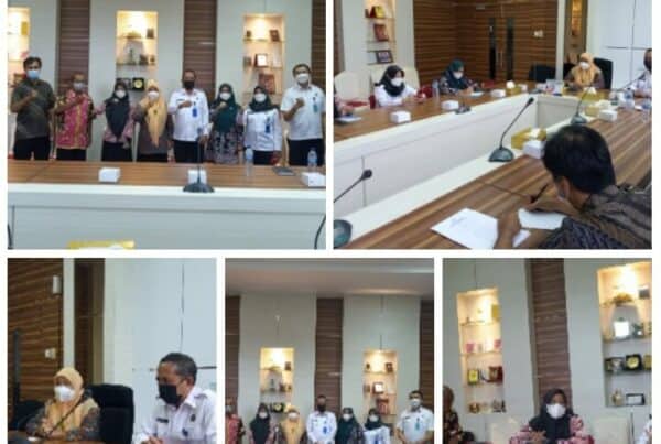Koordinasi dengan Kesbangpol Prov. Kepri dalam rangka pelaksanaan Inpres No 2 Tahun 2020