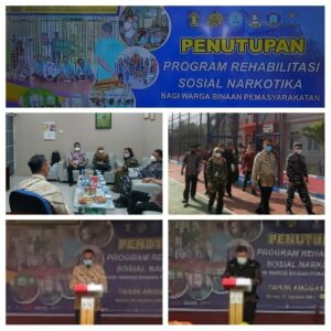 Acara Penutupan Kegiatan Rehabilitasi Sosial di Lapas Narkotika Kelas 2A Tanjungpinang
