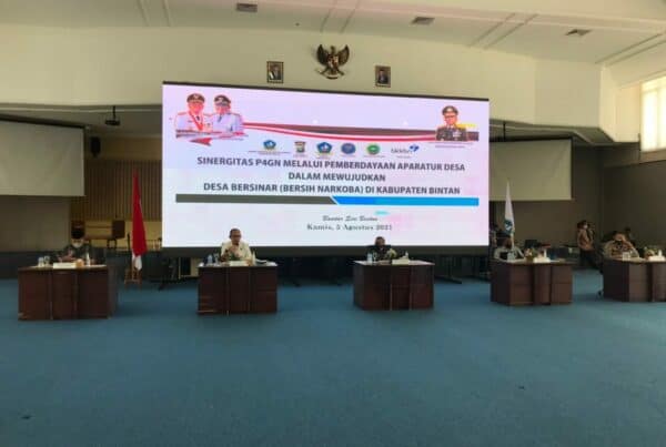 Deklarasi Sinergitas P4GN Dalam Mewujudkan Desa Bersinar Melalui Pemberdayaan Aparatur Desa di Kabupaten Bintan