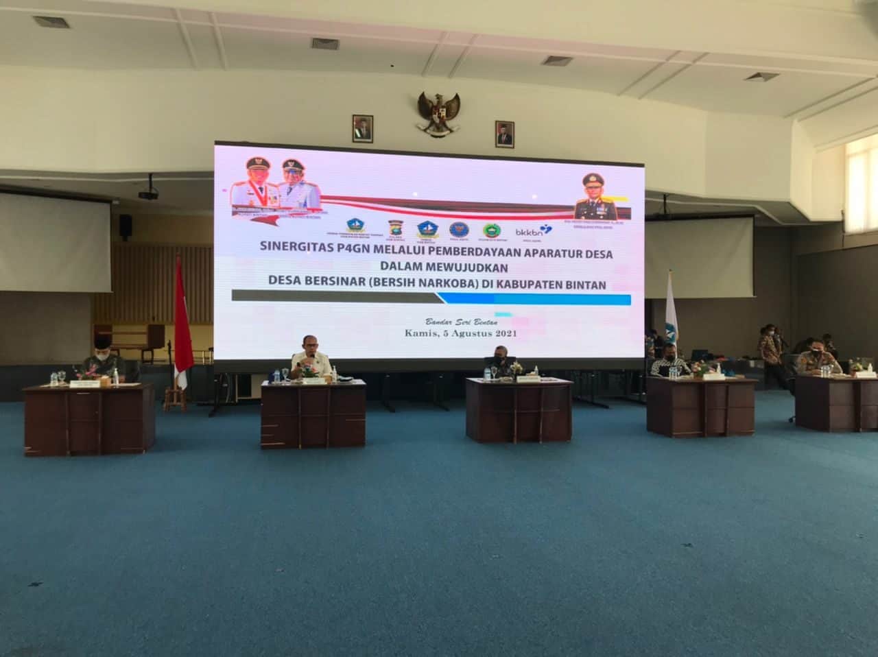 Deklarasi Sinergitas P4GN Dalam Mewujudkan Desa Bersinar Melalui Pemberdayaan Aparatur Desa di Kabupaten Bintan Deklarasi Sinergitas P4GN Dalam Mewujudkan Desa Bersinar Melalui Pemberdayaan Aparatur Desa di Kabupaten Bintan