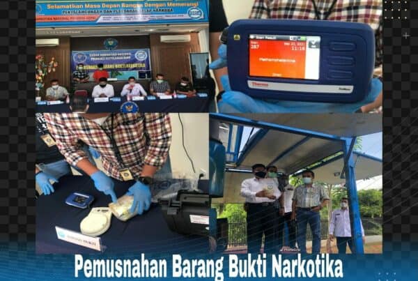 Pemusnahan Barang Bukti
