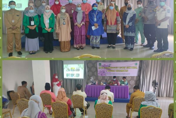 Rapat Koordinasi Lintas Sektor Tingkat Kecamatan UPT. Puskesmas Kampung Jabi