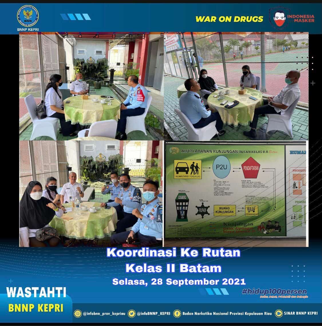 Koordinasi Kelembagaan ke Rutan Klas I Batam Koordinasi Kelembagaan ke Rutan Klas I Batam