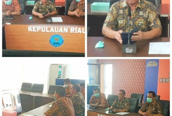 Sambang BNNP Kepri/ Kesbangpol Dalam Rangka Pelaksanaan Inpres 2 Tahun 2020