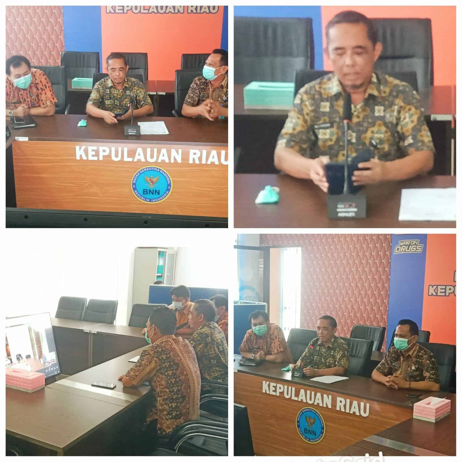Sambang BNNP Kepri/ Kesbangpol Dalam Rangka Pelaksanaan Inpres 2 Tahun 2020 Sambang BNNP Kepri/ Kesbangpol Dalam Rangka Pelaksanaan Inpres 2 Tahun 2020
