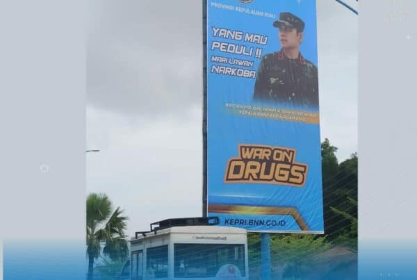 Informasi dan Edukasi P4GN melalui media luar ruang (Baliho)