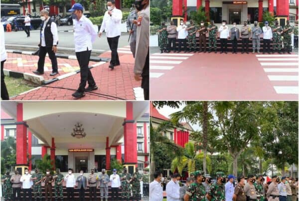 Kepala BNNP Kepri menghadiri Apel Gelar Pasukan Operasi Lilin Seligi 2021