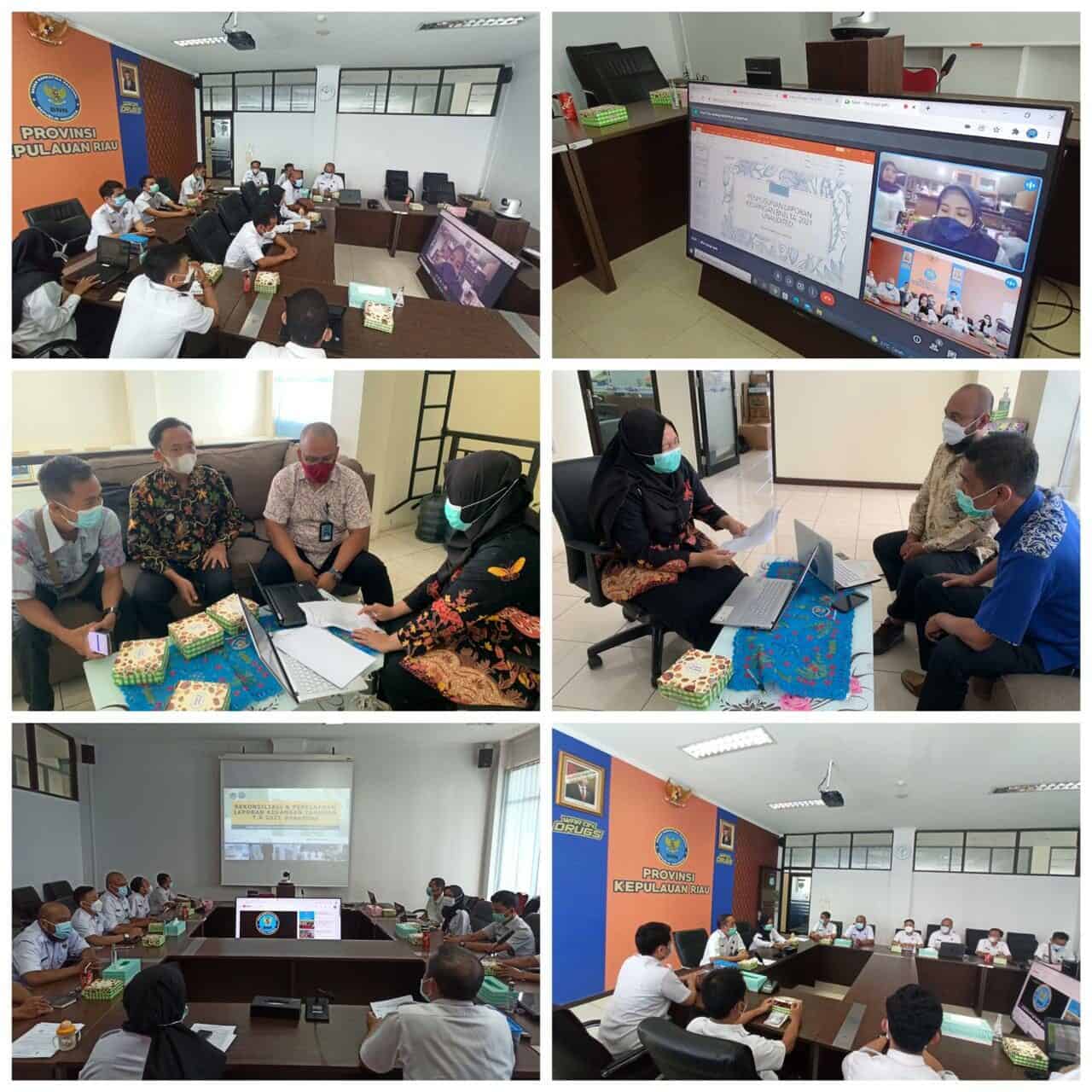 Rekonsiliasi & Penelaahan Laporan Keuangan BNN Tahunan TA 2021 Unaudited di Wilayah BNNP Kepri Tanggal 18-21 Januari 2022 Rekonsiliasi & Penelaahan Laporan Keuangan BNN Tahunan TA 2021 Unaudited di Wilayah BNNP Kepri Tanggal 18-21 Januari 2022