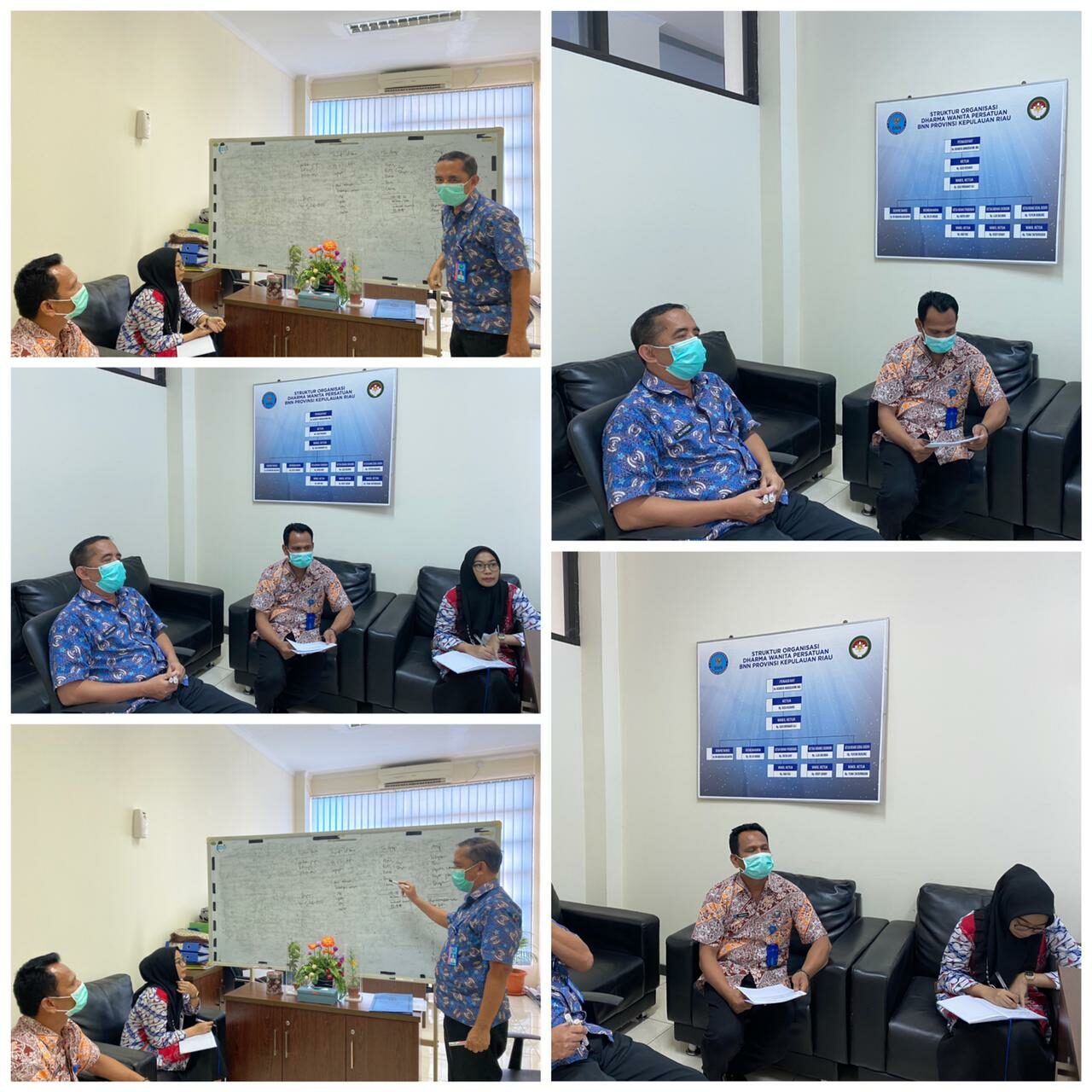 Rapat mengenai arsip BNNP KEPRI Rapat mengenai arsip BNNP Kepri