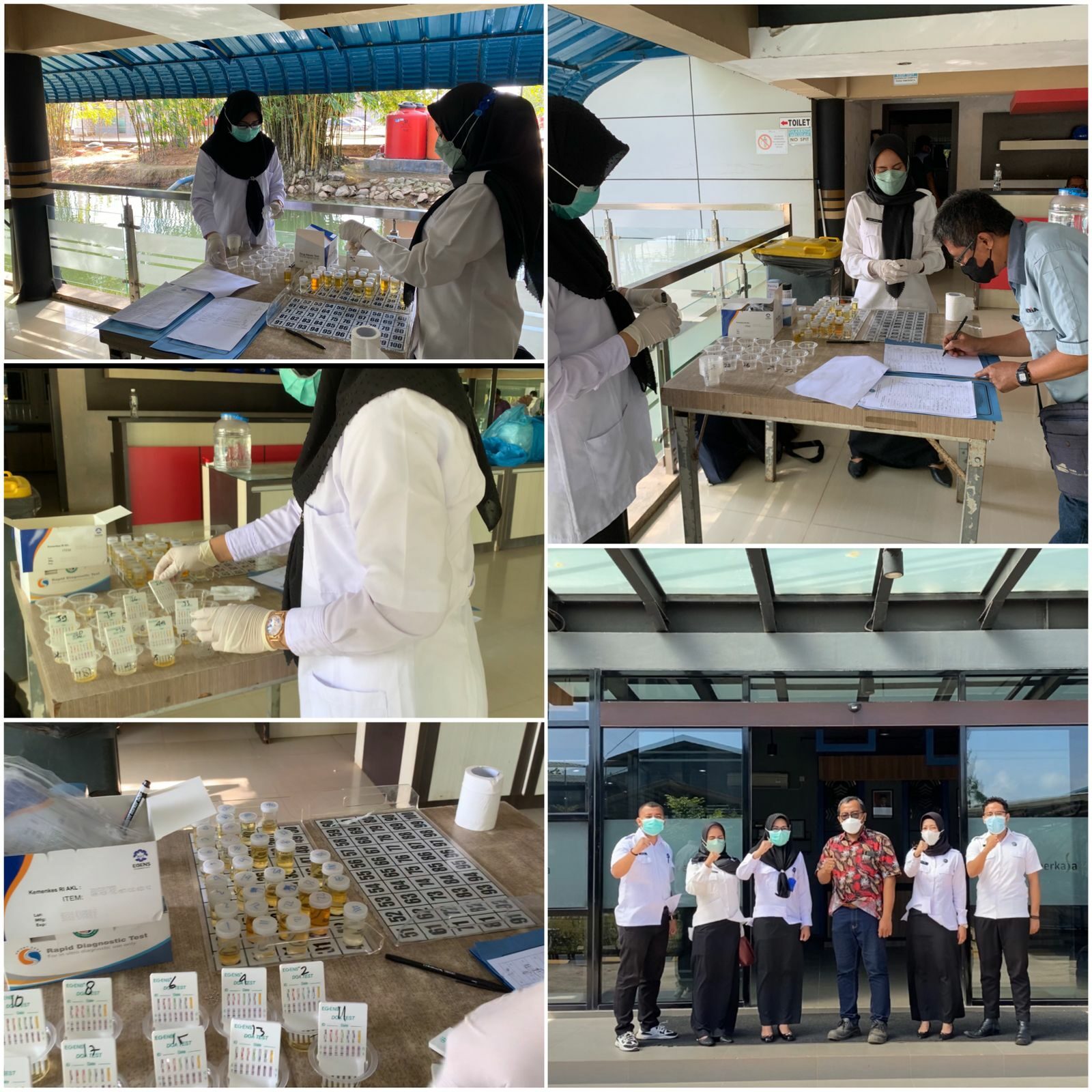 Pemberdayaan Masyarakat Melalui Test Urine di Lingkungan Swasta di PT Patria Maritim Perkasa Pemberdayaan Masyarakat Melalui Test Urine di Lingkungan Swasta di PT Patria Maritim Perkasa