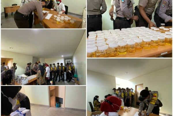Pemberdayaan Masyarakat Melalui Test Urine di Lingkungan Swasta Pada Apartemen Orchad, PT. Agung Podomoro Land