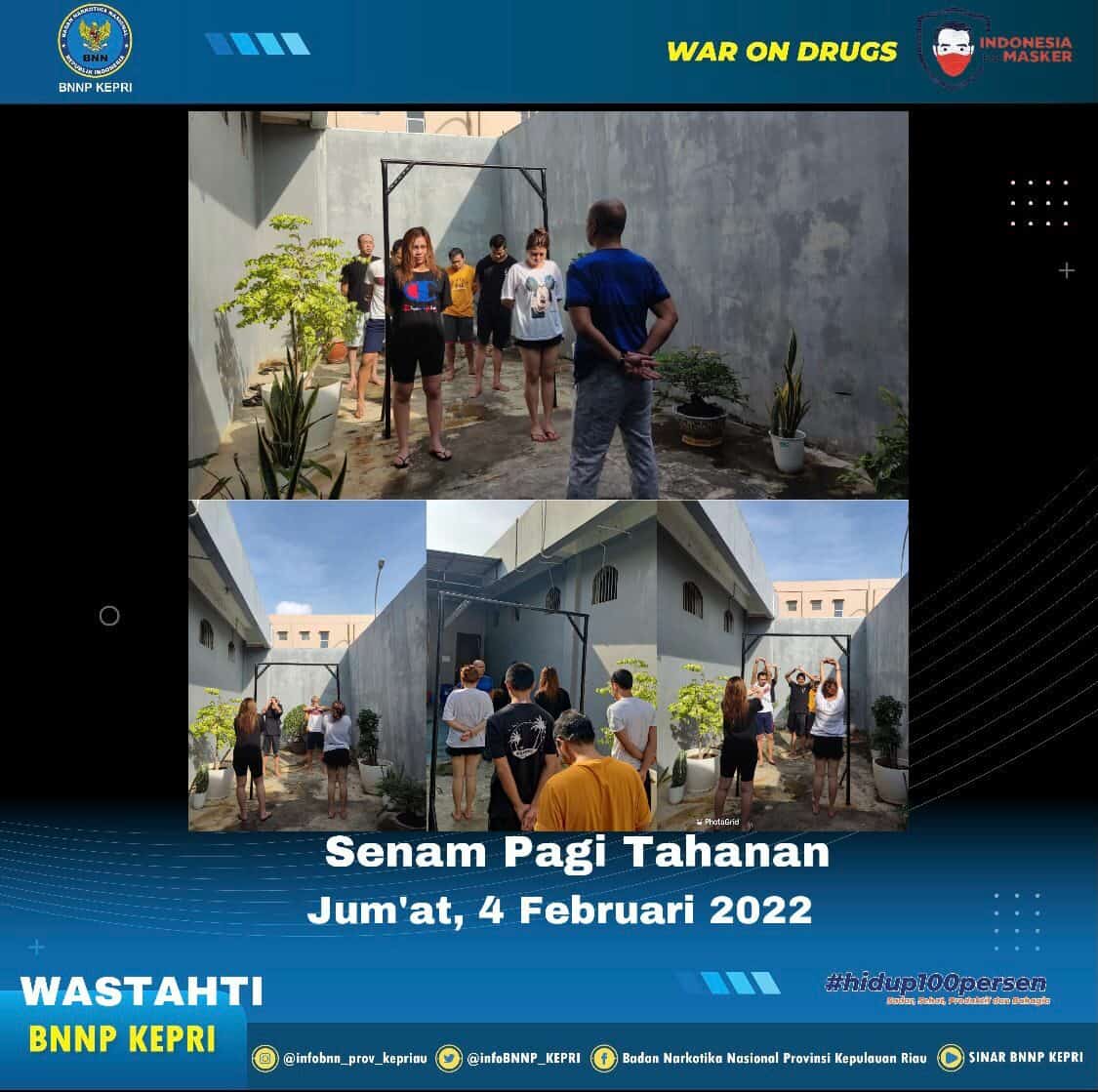 Senam Pagi & Razia Ruang Sel Tahanan Senam Pagi & Razia Ruang Sel Tahanan