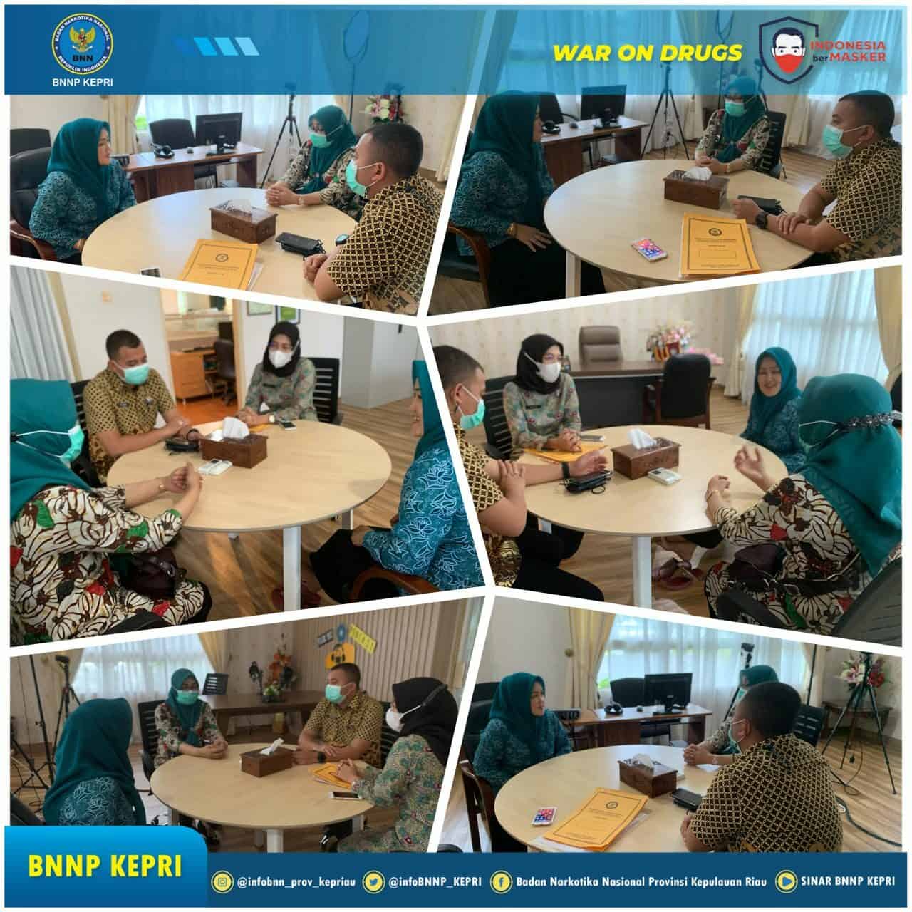 Koordinasi Kelembagaan dalam Rangka Sinergi Program Ketahanan Keluarga pada Sekretariat Tim Penggerak Pemberdayaan dan Kesejahteraan Keluarga (TP-PKK) Provinsi Kepulauan Riau