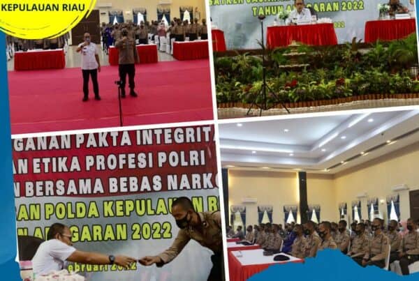 embinaan Etika Profesi Polri dalam Komitmen Bersama Bebas Narkoba
