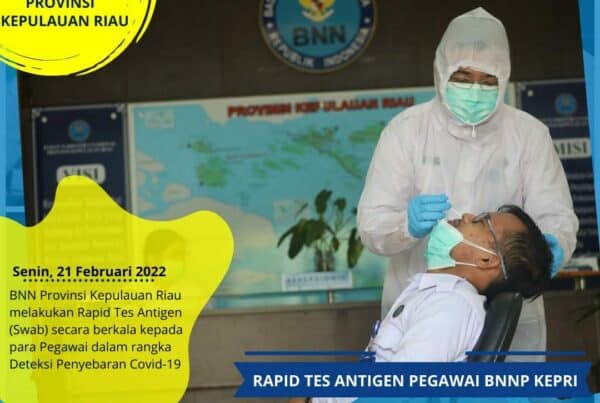 Pelaksanaan Pemeriksaan Antigen Personil BNNP KEPRI