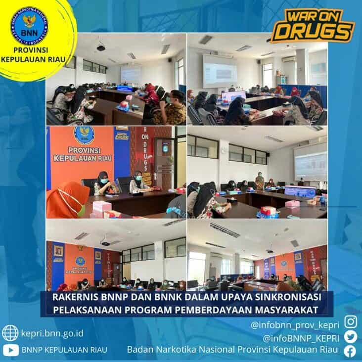 Rapat Kerja Teknis BNNP dan BNNK dalam Upaya Sinkronisasi Pelaksanaan Program Pemberdayaan Masyarakat