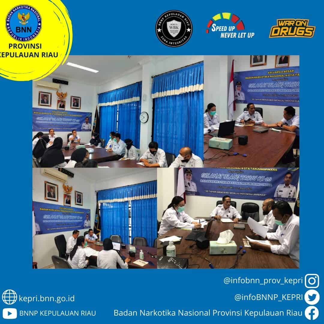 Penilaian Pendahuluan Pembangunan Reformasi Birokrasi dan Zona Integritas di BNNK Tanjung Pinang Penilaian Pendahuluan Pembangunan Reformasi Birokrasi dan Zona Integritas di BNNK Tanjung Pinang
