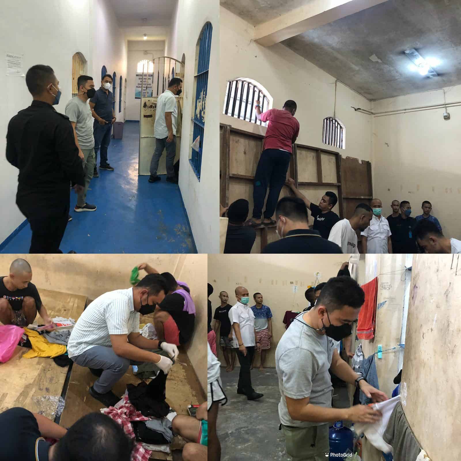 Razia Ruang Sel Tahanan Perkara Tindak Pidana Narkotika BNN Prov. Kepri Razia Ruang Sel Tahanan Perkara Tindak Pidana Narkotika BNN Prov. Kepri