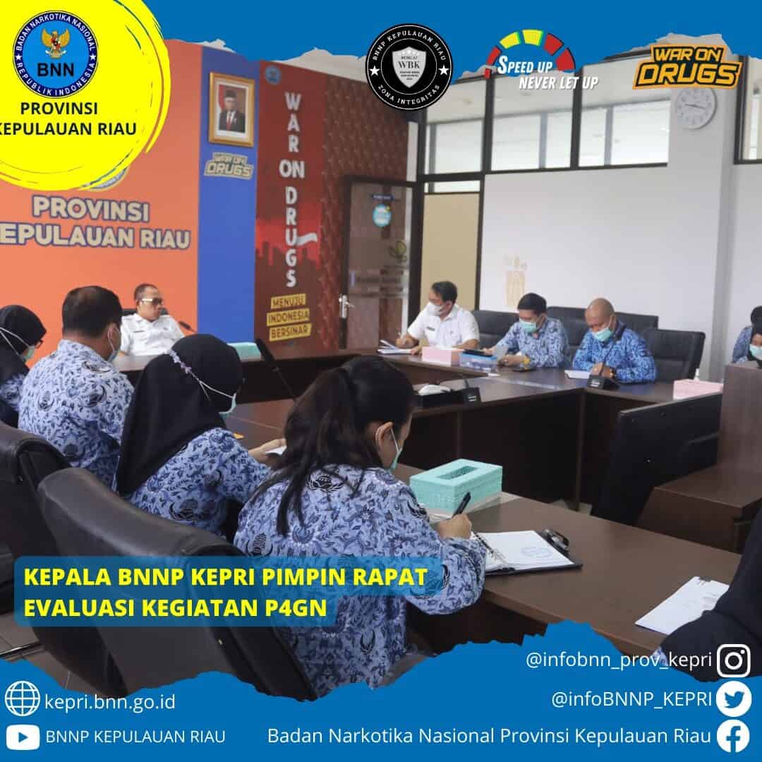 Kepala BNNP Kepulauan Riau Gelar Rapat Sinergitas bersama Personil Kepala BNNP Kepulauan Riau Gelar Rapat Sinergitas bersama Personil