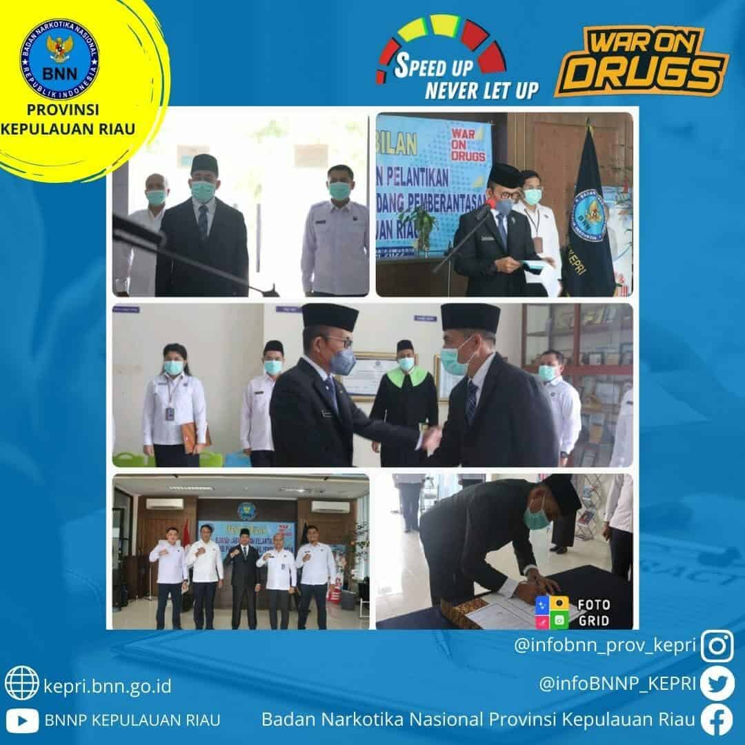 Pengambilan Sumpah dan Pelantikan Eselon IV di Lingkungan BNNP Kepulauan Riau Pengambilan Sumpah dan Pelantikan Eselon IV di Lingkungan BNNP Kepulauan Riau