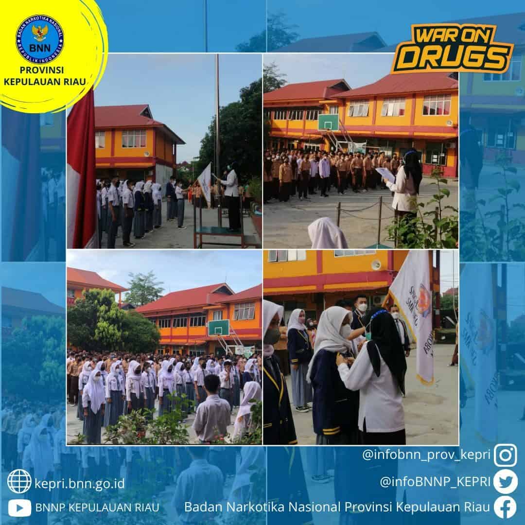 Pelaksanaan Pelantikan Satgas Anti Narkoba di Lingkungan Pelajar Pelaksanaan Pelantikan satgas anti narkoba di lingkungan pelajar