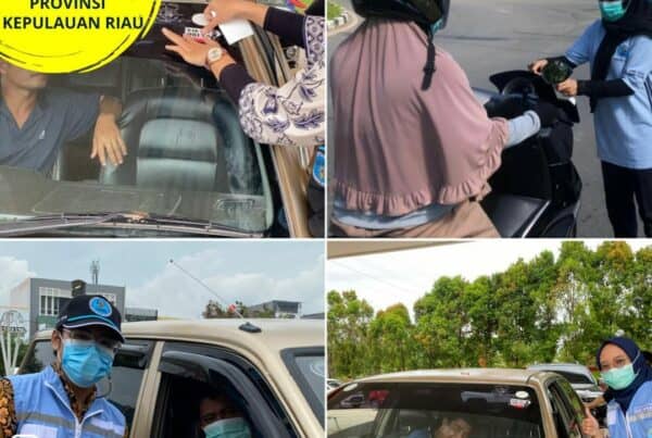 Kampanye War On Drugs melalui Penempelan Sticker di Kendaran Bermotor dalam rangka menyemarakkan Peringatan Hari Anti Narkotika Nasional (HANI) 2022