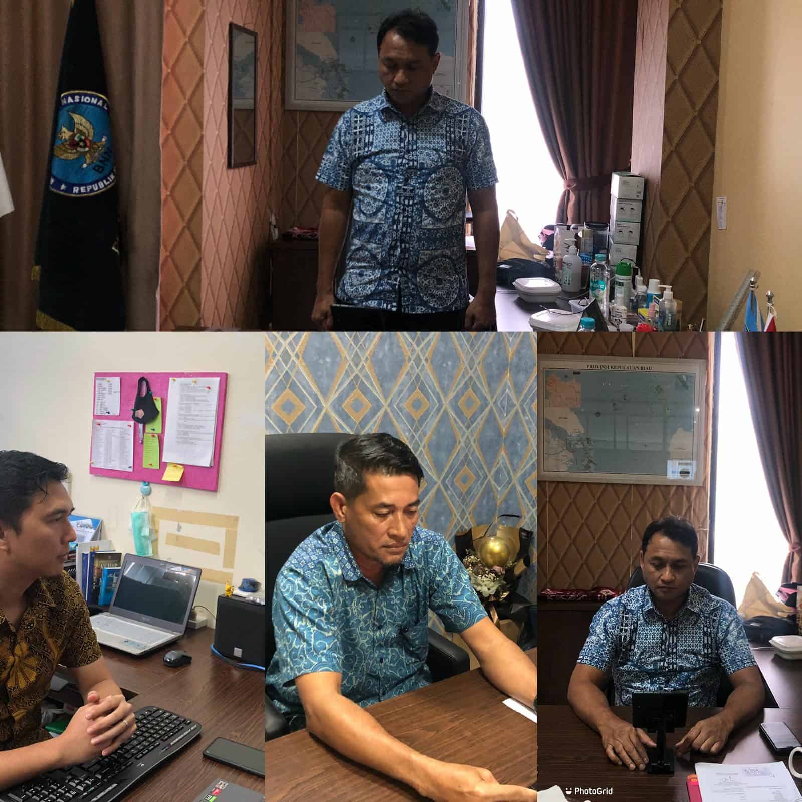 Koordinasi Kelembagaan ke Sekretaris Daerah Provinsi Kepulauan Riau Koordinasi Kelembagaan ke Sekretaris Daerah Provinsi Kepulauan Riau