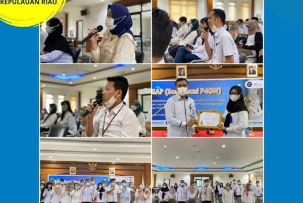 Sosialisasi Pencegahan dan Pemberantasan Penyalahgunaan dan Peredaran Gelap Narkoba (P4GN) bagi Pegawai Badan POM Batam dalam Rangka Pasca HANI 2022