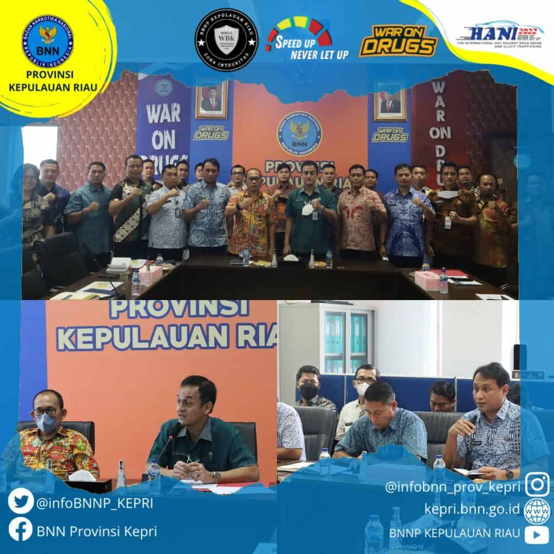 Monev Kasus TPPU di Wilayah BNNP Kepri Oleh Direktorat TPPU DEPUTI BID. PEMBERANTASAN BNN RI Monev Kasus TPPU di Wilayah BNNP Kepri Oleh Direktorat TPPU DEPUTI BID. PEMBERANTASAN BNN RI