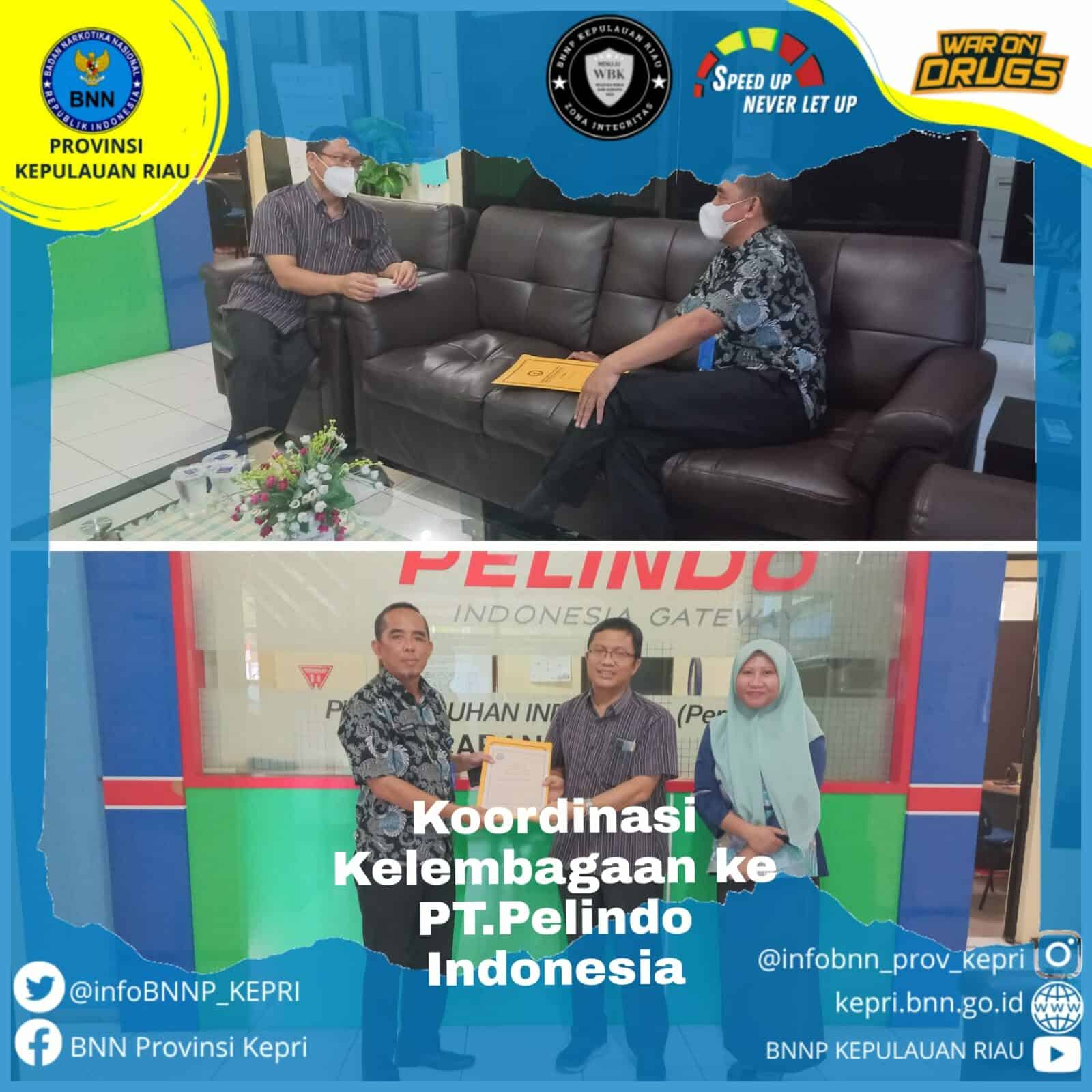Koordinasi ke PT. PELINDO (Persero) Cabang Batam Koordinasi ke PT. PELINDO (Persero) Cabang Batam