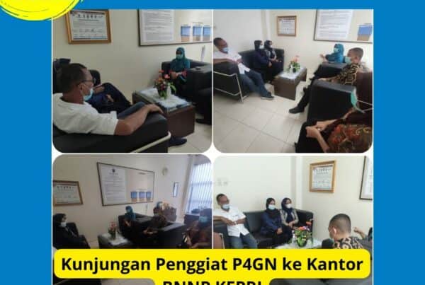 Kunjungan Penggiat P4GN ke kantor BNNP Kepulauan Riau