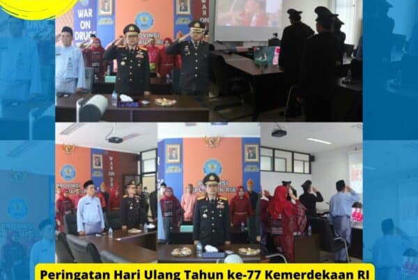 Peringatan Hari Ulang Tahun ke-77 Kemerdekaan RI tahun 2022 di Lingkungan BNN