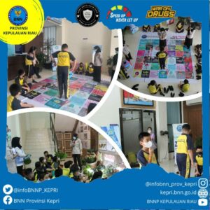 Kunjungan SD Bodhi Darma pada BNNP KEPRI dan Loka Rehab Batam dalam Layanan Wisata Edukasi P4GN berbasis VAKSIN (Visual, Auditory, Kinesthetic Sistematis & Terintegrasi)