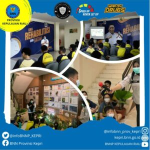Kunjungan SD Bodhi Darma pada BNNP KEPRI dan Loka Rehab Batam dalam Layanan Wisata Edukasi P4GN berbasis VAKSIN (Visual, Auditory, Kinesthetic Sistematis & Terintegrasi)