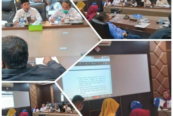 Rapat Komisi II DPRD Kabupaten Bintan tentang Raperda P4GN