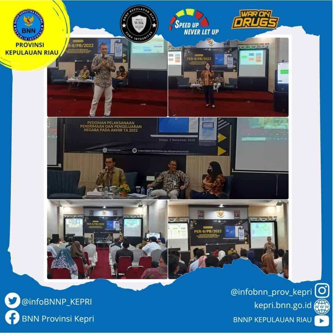 Sosialisasi Peraturan Direktur Jenderal Perbendaharaan Nomor PER-8/PB/2022 tentang Pedoman Pelaksanaan Penerimaan dan Pengeluaran Negawa pada Akhir Tahun Anggaran 2022 Sosialisasi Peraturan Direktur Jenderal Perbendaharaan Nomor PER-8/PB/2022 tentang Pedoman Pelaksanaan Penerimaan dan Pengeluaran Negawa pada Akhir Tahun Anggaran 2022