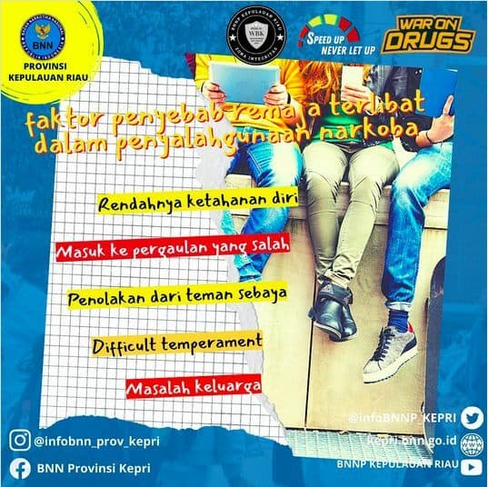 Faktor Penyebab Remaja Terjerat Narkoba Faktor Penyebab Remaja Terjerat Narkoba