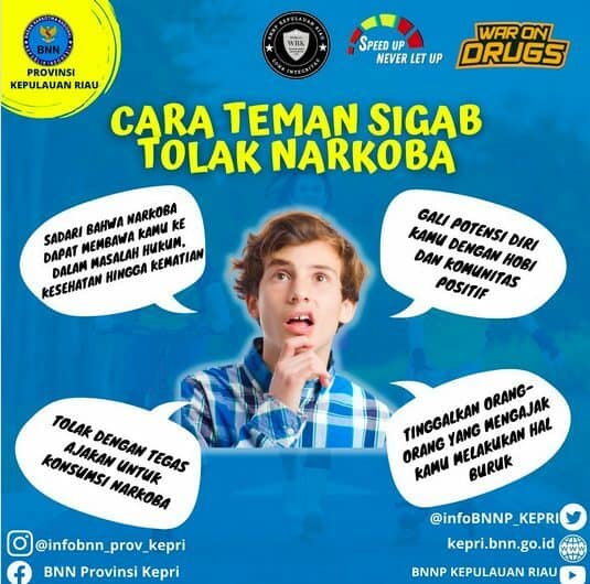 Cara Teman SiGAP Tolak Narkoba Cara Teman SiGAP Tolak Narkoba