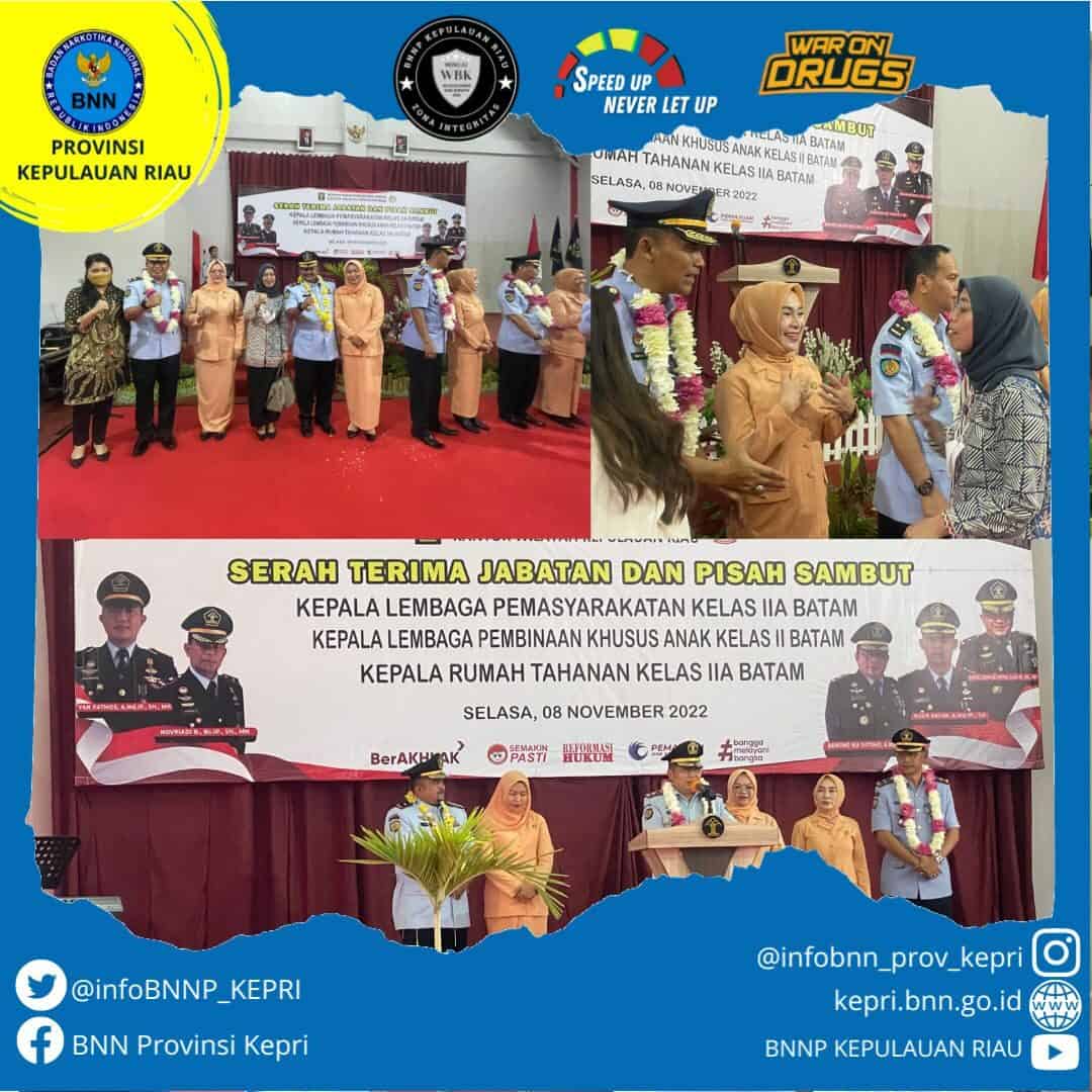 Menghadiri Undangan Serah Terima Jabatan dan Pisah Sambut Kepala Lapas Kelas IIA Batam, Kepala Lapas Anak Kelas II dan Rutan Kelas IIA Batam Menghadiri Undangan Serah Terima Jabatan dan Pisah Sambut Kepala Lapas Kelas IIA Batam, Kepala Lapas Anak Kelas II dan Rutan Kelas IIA Batam