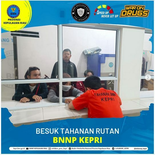 Besuk Tahanan Rutan BNNP KEPRI Besuk Tahanan Rutan BNNP KEPRI