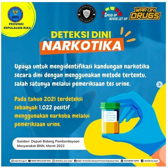 Deteksi Dini Narkotika Melalui Test Urine Deteksi Dini Narkotika Melalui Test Urine