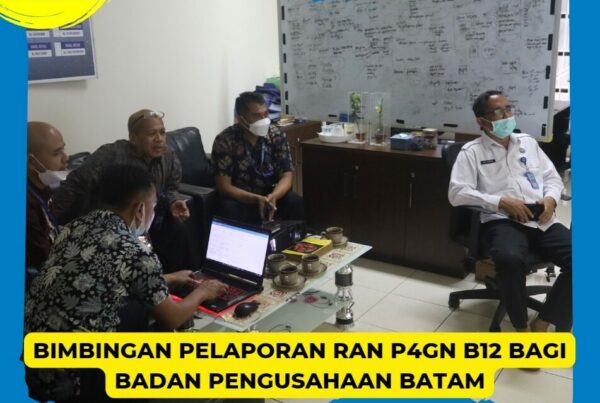Bimbingan Pelaporan RAN P4GN B12 bagi Badan Pengusahaan Batam