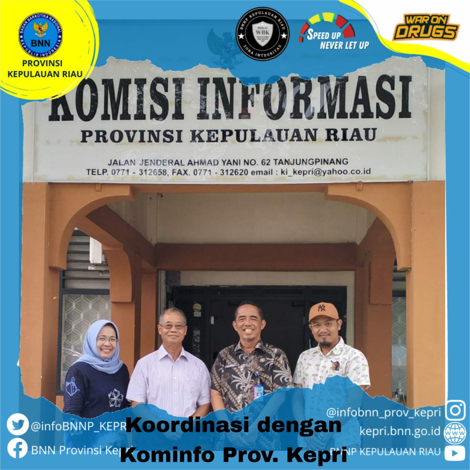 Koordinasi Kelembagaan ke Komisi Penyiaran Indonesia Daerah (KPID) Provinsi Kepulauan Riau Koordinasi Kelembagaan ke Komisi Penyiaran Indonesia Daerah (KPID) Provinsi Kepulauan Riau