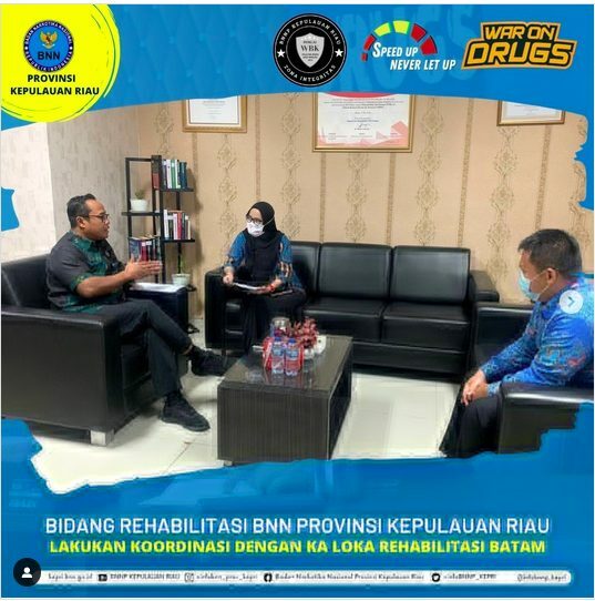 Koordinasi Dengan Kepala Loka Rehabilitasi Batam Koordinasi Dengan Kepala Loka Rehabilitasi Batam