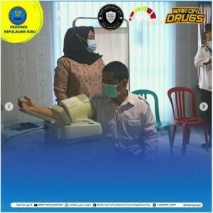 BNN Provinsi Kepulauan Riau Vaksin Booster Kedua di Klinik POLDA KEPRI
